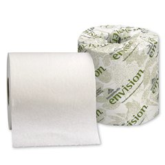 GP Pro 1458001 One-Ply Bathroom Tissue, 1210 Sheets Per Roll (80 rolls)