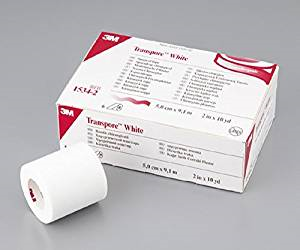 3M Transpore White Dressing Tape 2"X10Yards - Model 1534-2 BX/6
