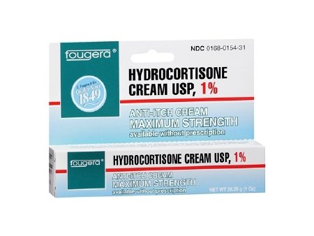 MCKESSON Itch Relief Fougera 1% Cream 1.5 Gram (#1603851, Sold Per Box)