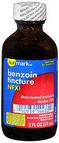 Benzoin Tincture Sunmark 2 oz. Solution Bottle