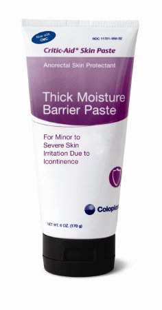 Coloplast Critic-Aid Sween Paste 6 Ounce Tube Protection Conditioning Inflamed Areas - Model 1947