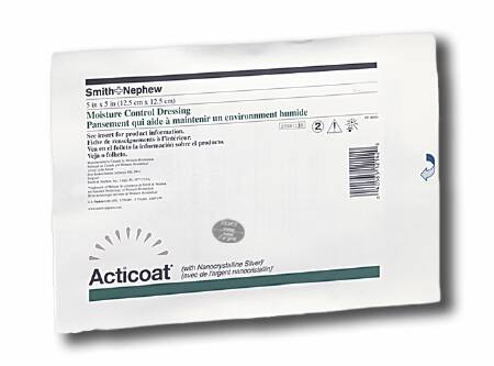 Acticoat 7 Day Wound Dressing, 6" X 6" 5/BX