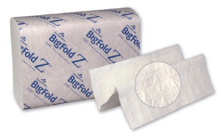 1073142 PT# 20887 Towel Hand Bigfold Z Papdr Prem 10-1/5x3.75 C-Fold Wh 2200/Ca