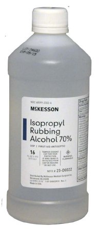 Alcohol Isopropyl 70% 16Oz 12Ea/Cs