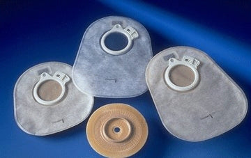Ostomy Pouch Assura Two-Piece System 7" Length Closed End Cut to Fit Ble #12346