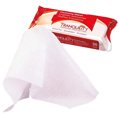 (PK) Tranquility(r) Disposable Cleansing Wipes