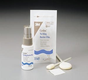 3M-3343 Barrier Cavilon Small Wand Skin Liquid Film 1ml 4X25 Per Case by 3M Part No. 3343