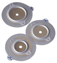 Skin Barrier Flange Assura Extra Pre-Cut, Extra Blue Code 1-3/8" Stoma #14237