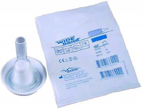 30 Pack Rochester Wideband 32mm Condom Catheters Extra Adhesive #36303