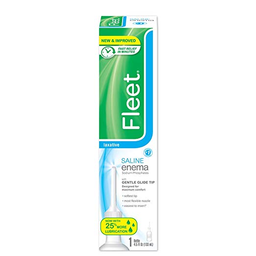 Fleet Adult Enema, Ready to Use, Twin Pack, 4.5 Oz Ea