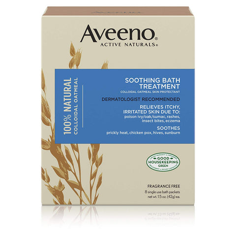Aveeno Irritant Relief Soothing Bath Treatment, 8 oz., 8 ct (Pack of 24)