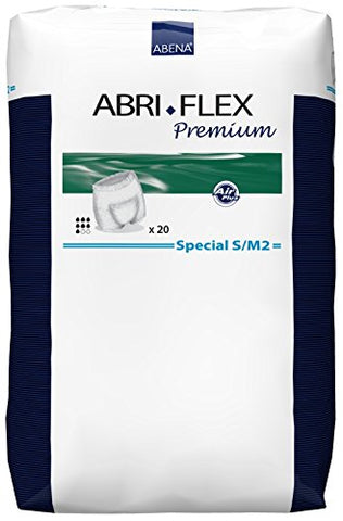 Abena Abri-Flex Special Protective Underwear, S/M2, 20 Count