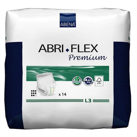 Abena Abri Flex L3 Premium Protective Underwear (40-56" Waist) 84 CT