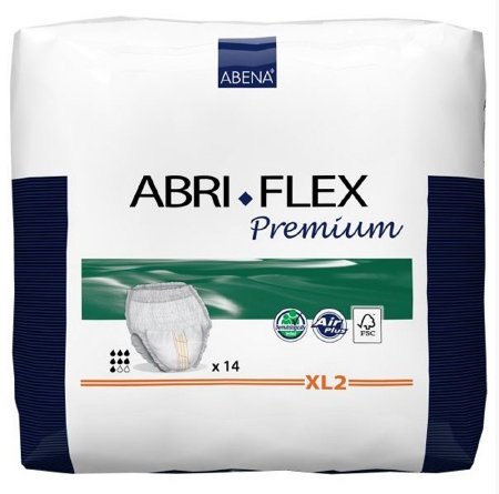 Abena Abri-Flex Heavy Incontinence Premium Protective Underwear, XL2, 84