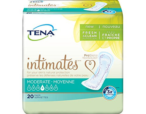 Tena Serenity Bladder Control Pads Moderate (Case of 120)