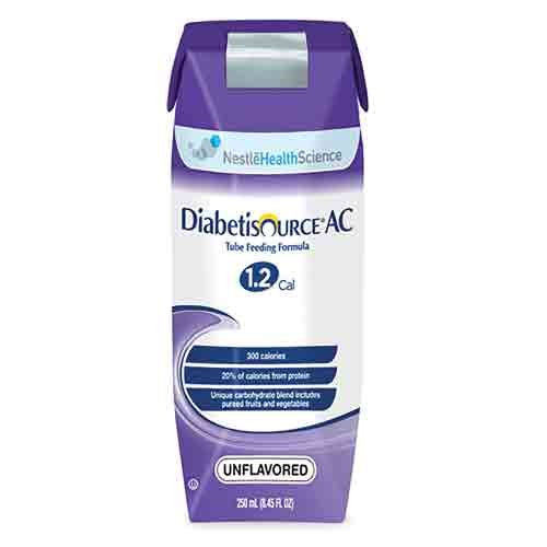 Nestle DiabetiSource AC Complete Nutrition 8 oz Carton, 24/CS *4 Case Special*