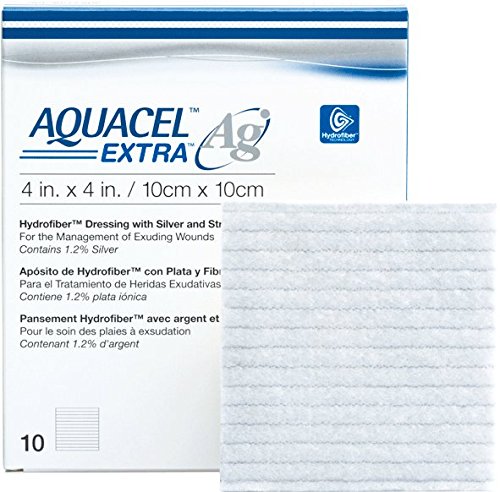 Aquacel Ag Extra Hydrofiber Dressing, 2" X 2"
