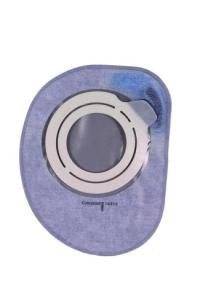 Coloplast Assura AC Easiflex Two-Piece Closed Pouch with Charcoal Filter 3/8" to 1-7/8" Stoma Opening, 2" Flange, 8-1/2"