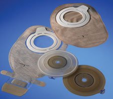 COLOPLAST Filtered Ostomy Pouch Assura AC Two-Piece System 2-3/4" Stoma Opening Closed End (#14334, Sold Per Box)