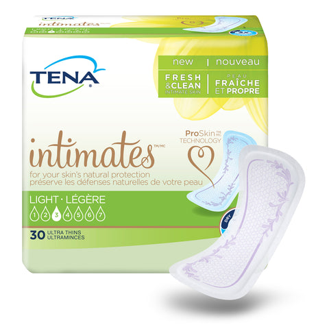 TENA 46500 Serenity Pantiliner, Light DriActive Slender Pad, PK/90 - 3 Kings Medical Supplies