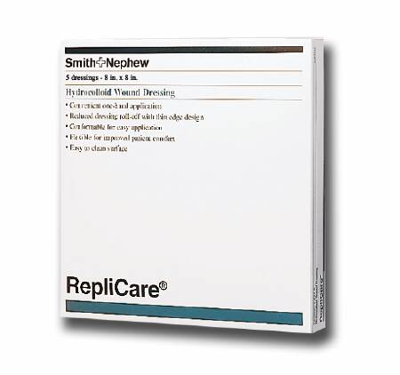 Smith And Nephew Replicare Hydrocolloid Dressing 8X8 - Model 483300 5/BX - 3 Kings Medical Supplies