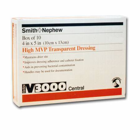 Transparent Film Dressing OpSite 5-1/2 X 4 " 2 Tab Delivery 50/BX