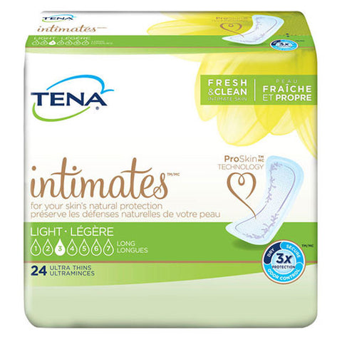 Tena Intimates 52070 Pads Ultra Thin Heavy - 128/CS (4 Packs of 32)