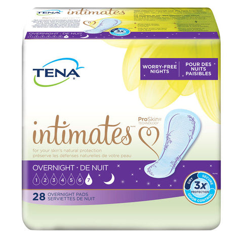 TENA/Serenity Overnight Pads Heavy-Absorbency, Case of 56 - 3 Kings Medical Supplies