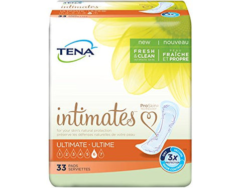 Tena Serenity Absorbent Pad - Ultimate Absorbency - Case of 99- 54305