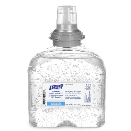 Purell TFX Refill, 5456-04 - Advanced Gel Hand Sanitizer (1200 mL) - 4 Pack