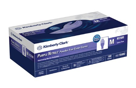 Kimberly Clark Purple Nitrile Glove, X-Large - 90/BX