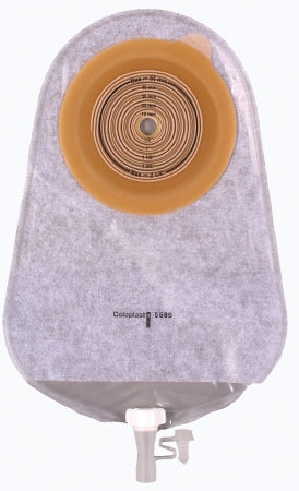 Coloplast Assura One-Piece Nonconvex Standard Wear Urostomy Pouch with Antireflux Valve and Closure, Cut-to-fit, Anatomi
