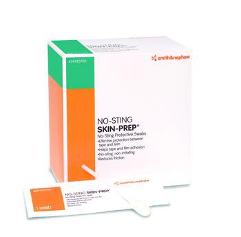 Smith & Nephew No-Sting Skin Prep Protective Film Forming Swabs, 50 Per Box