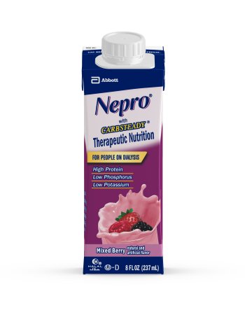 Nepro with Carb Steady Complete Nutrition, Mixed Berry, (24/CS)