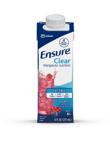 ENSURE CLEAR MIXED BERRY - 4 CASE SPECIAL - 4 CASES OF 24