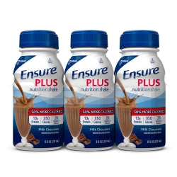 ABBOTT ENSURE + CHOCO 8 OZ BTL 6EA/PK 4PK/CS