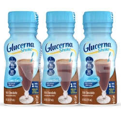 ABBOTT GLUC SHK CHOC 8OZ BTL 6/PK