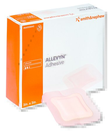Allevyn Hydrocellular Adhesive Dressing, 5" X 5"