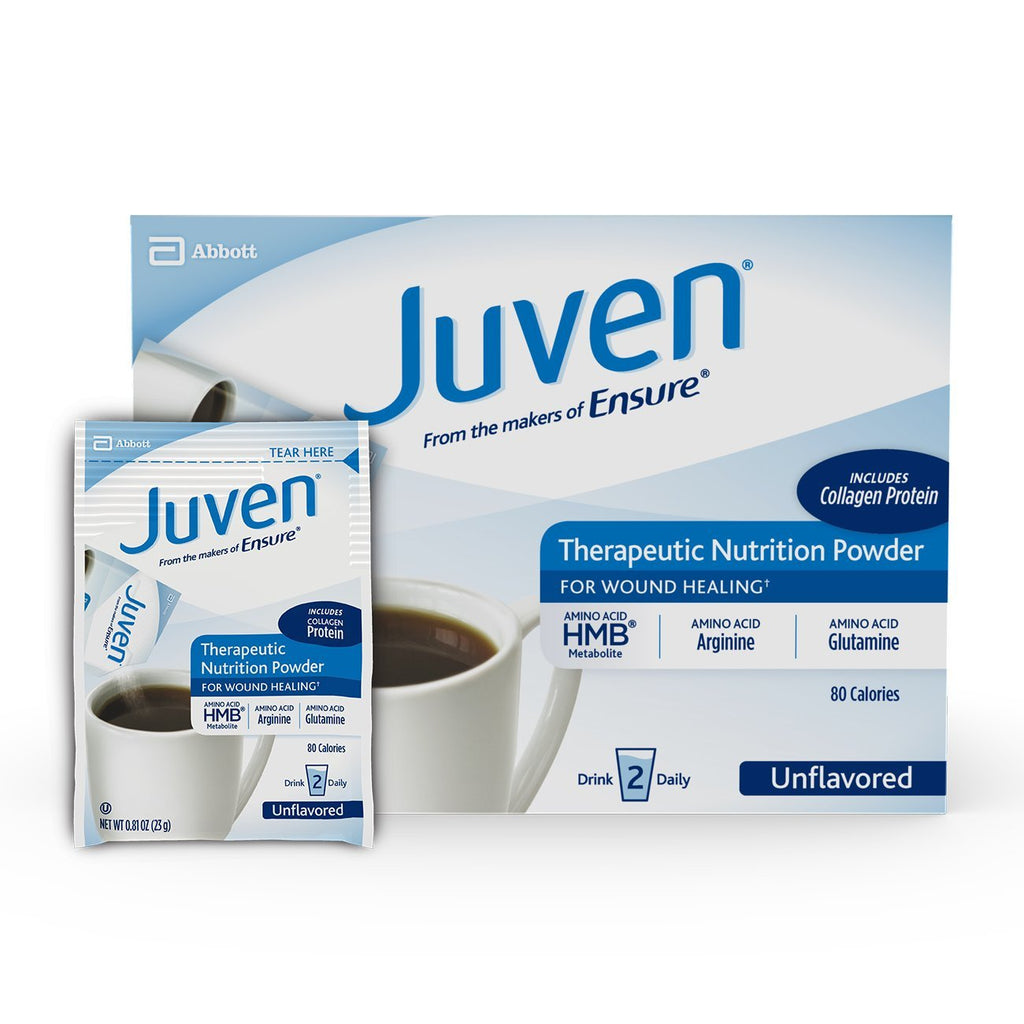 Juven Therapeutic Nutrition Drink Mix Powder, Unflavored, BX/30