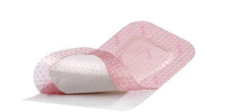 Smith & Nephew Foam Dressing Allevyn Gentle Border Lite 3 X 3" Square Adhesive Sterile (#66800834, Sold Per Box)