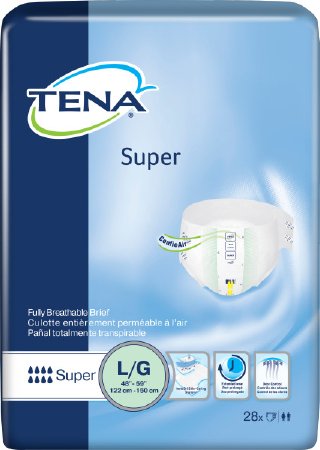 Tena 67501 Super Large Maximum Absorbency Briefs 56/Case