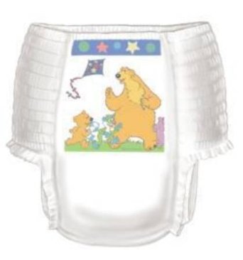 Covidien (Kendall) 70065GA Girls Training Pant-X-Large CS/76 (4 Packs of 19)