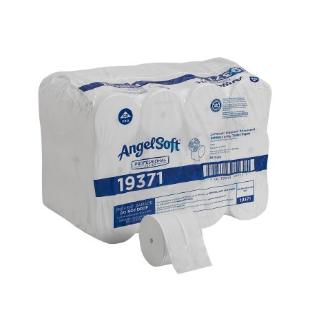 Angel Soft ps Compact Coreless Bath Tissue, White, 750 Sheets/Roll, 36/Carton