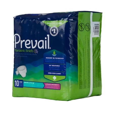 Prevail Specialty Size Briefs, Prevail Bariatric Brief, (1 PACK, 10 EACH)