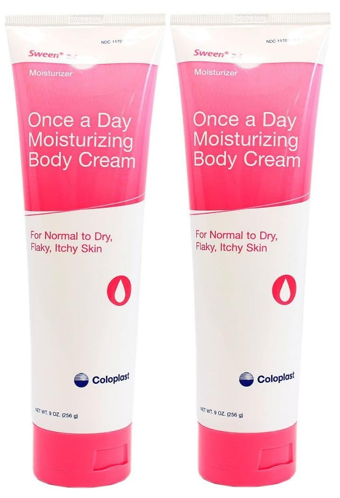 Sween 24 Skin Protectant Cream - 9 Ounce Tube - Pack of 2