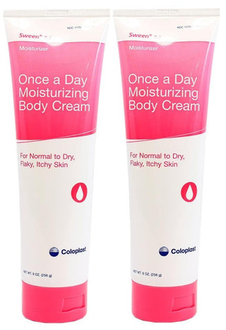 Sween 24 Skin Protectant Cream - 9 Ounce Tube - Pack of 2