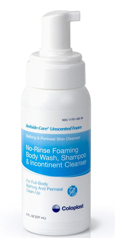 Coloplast Bedside Unscented Care Foam, 8oz - 2 pack - 3 Kings Medical Supplies