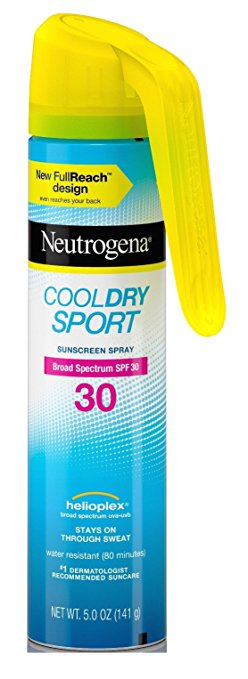 Neutrogena Cool Dry Spf#30 Sport Full Reach Spray 5 Ounce (148ml)