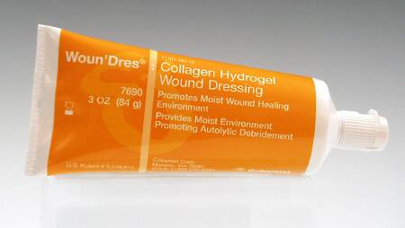 627690 Woun'dres Collagen Hydrogel Drsng,3oz Tube