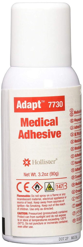 Hollister Medical Adhesive - 3.8 oz spray #7330 - Box of 4